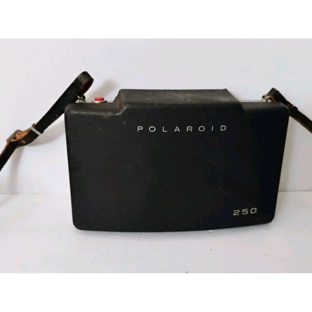 Vintage Polaroid Automatic 320 Land Camera Folding Bellows As Is Loose Wire
